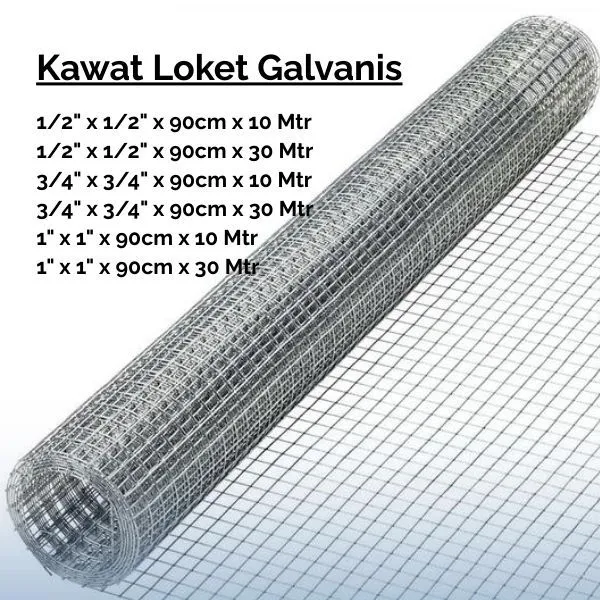 Supplier Kawat Petak Galvanis Pekanbaru-Riau & Sumbar
