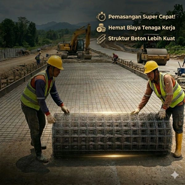 Mau Besi Wiremesh Gulungan ? Hubungi Kami